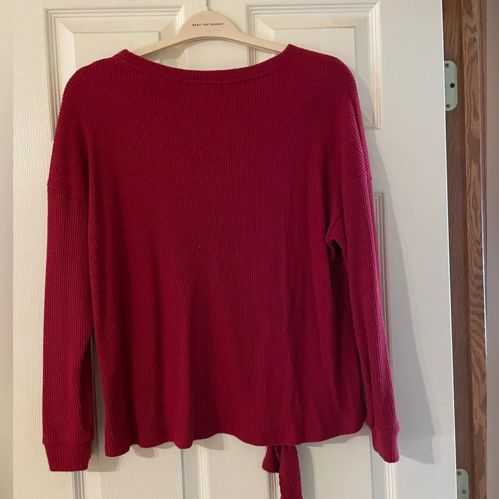 Gibson Knot Red Top 🌹NWOT - Picture 4 of 5